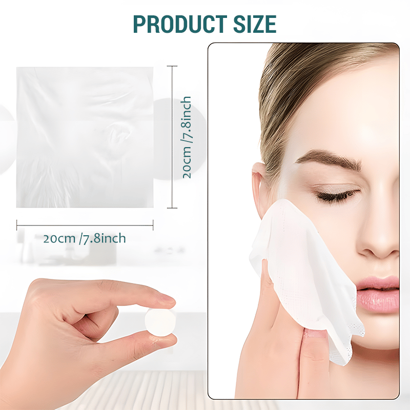 🔥✨Compressed Towel Tablets - 142% high-quality pure cotton